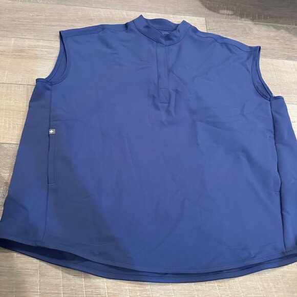 FIGS RAFAELA OVERSIZED SCRUB TOP LAVENDER DEW PURPLE WOMENS MEDIUM - Picture 2 of 9